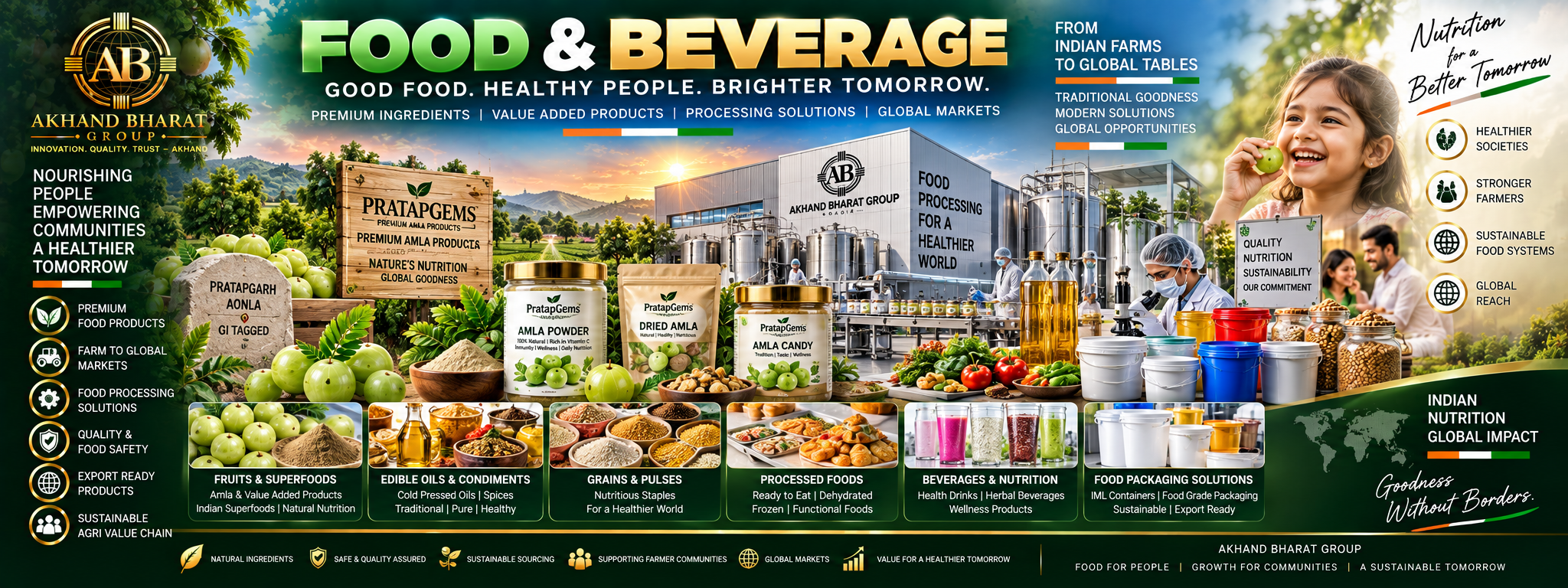Food & Beverage — Akhand Bharat Group