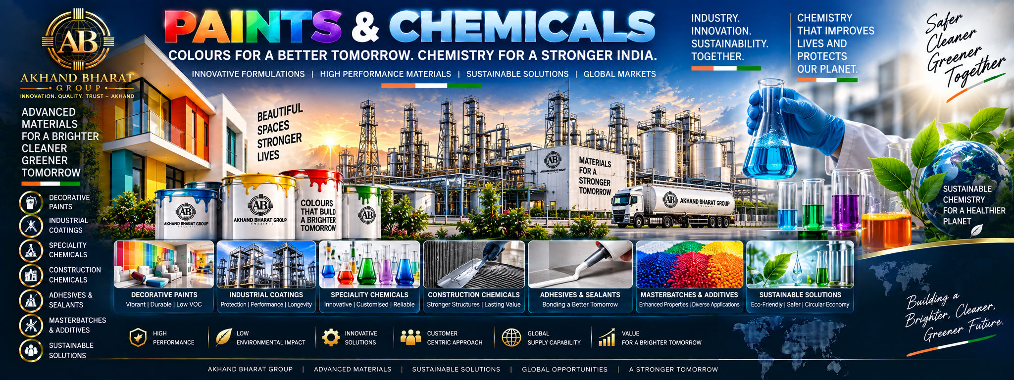 Paints & Chemicals — Akhand Bharat Group